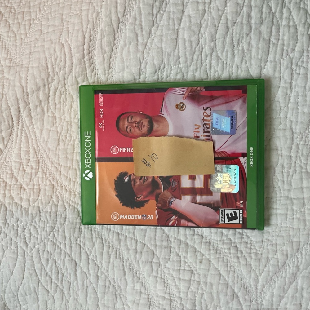 Xbox One FIFA 20 and Madden 20 Game Bundle